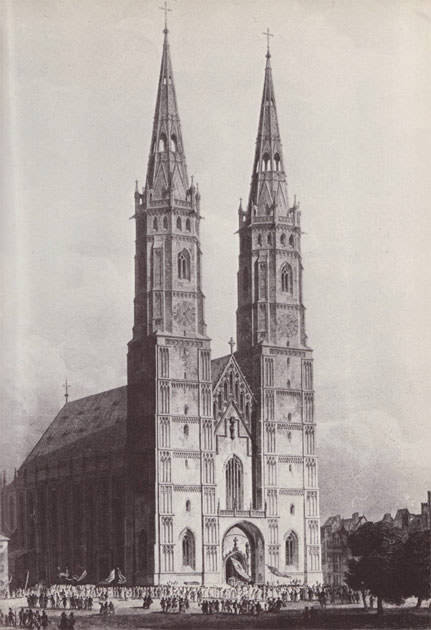 Umbau der Domtürme