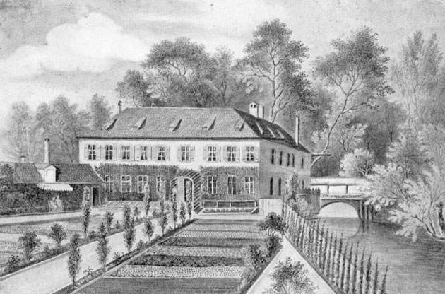 Baumschulhaus in den Gasteiganlagen