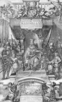 Kurfürst Maximilian I. auf dem Thron