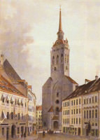 Rindermarkt mit Blick auf St. 

Peter