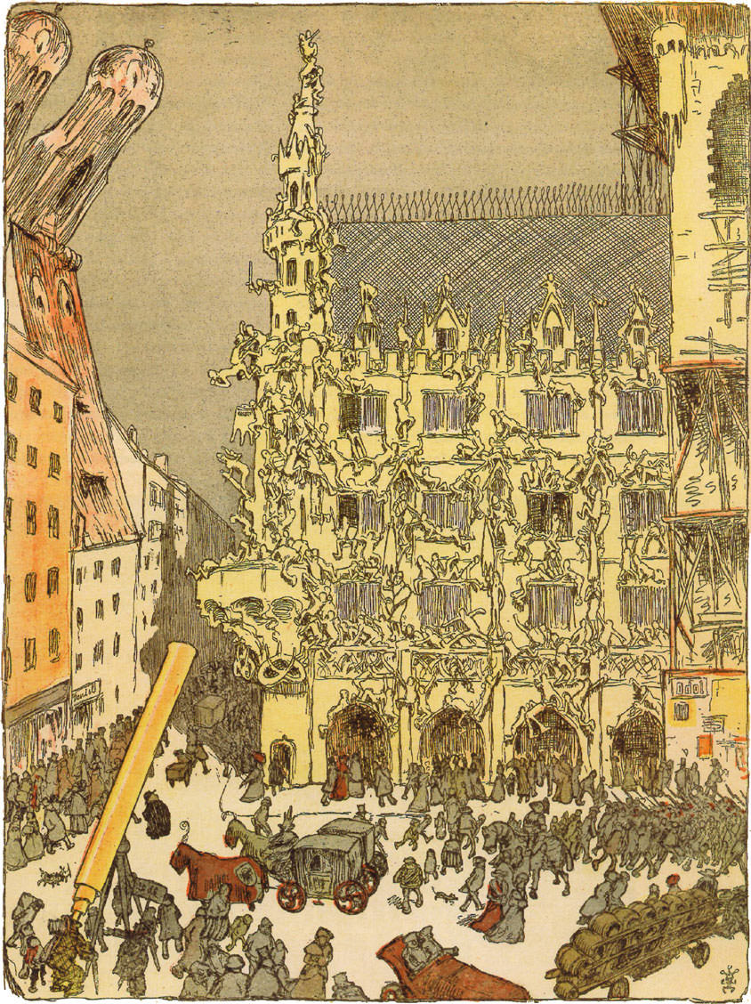 Das Neues Rathaus  - Zeitschrift Die Jugend
