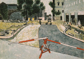 Straßenbaustelle Sendlinger-Tor-Platz