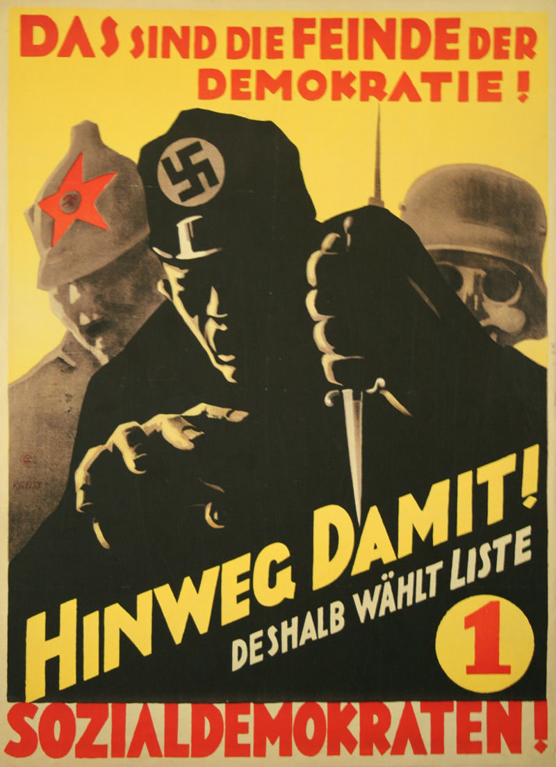 Wahlplakat SPD