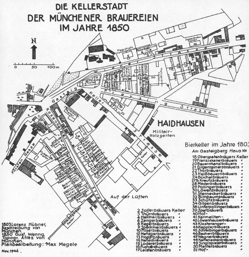 Bierkeller in Haidhausen