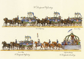 Historisches Bild zur Geschichte des Oktoberfestes