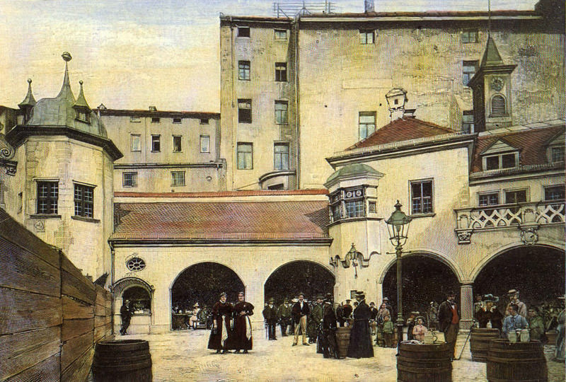 Hofbräuhaus 

um 1898