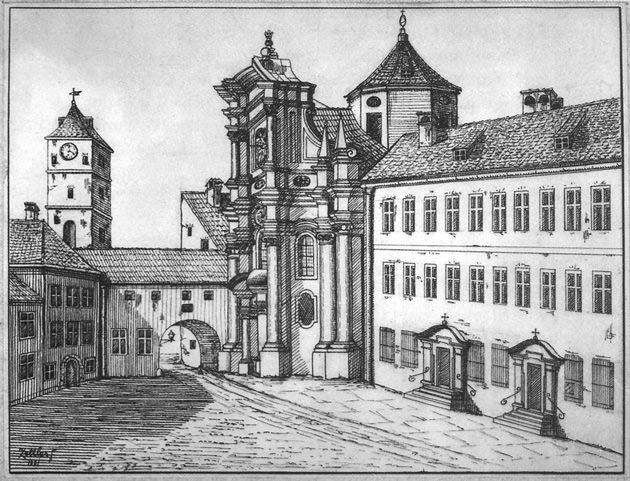 Dreifaltigkeitskirche mit Kloster