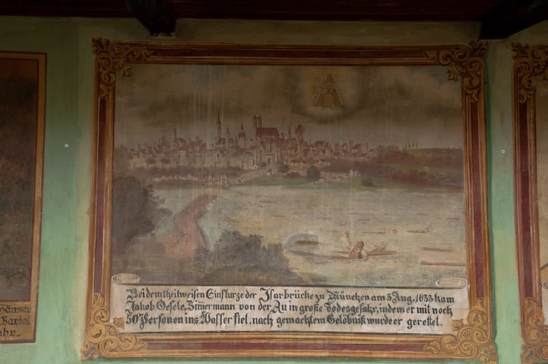 Einsturz der Isarbrücke 1633