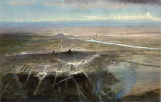 Panorama von München