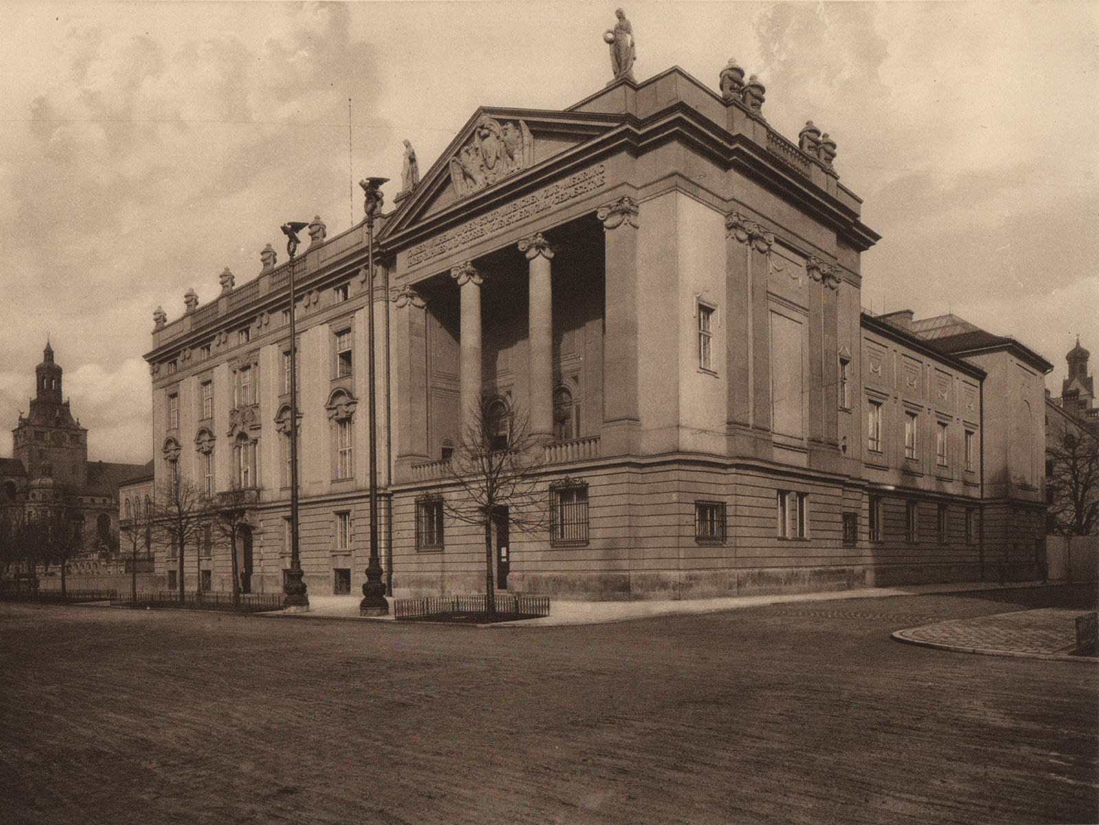 Neue Schackgalerie um 1910