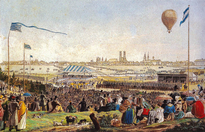 Pferderennen auf der Theresienwiese