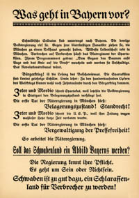 Was geht in Bayern vor?