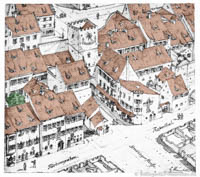 Das innere Sendlinger Tor (Außenseite)