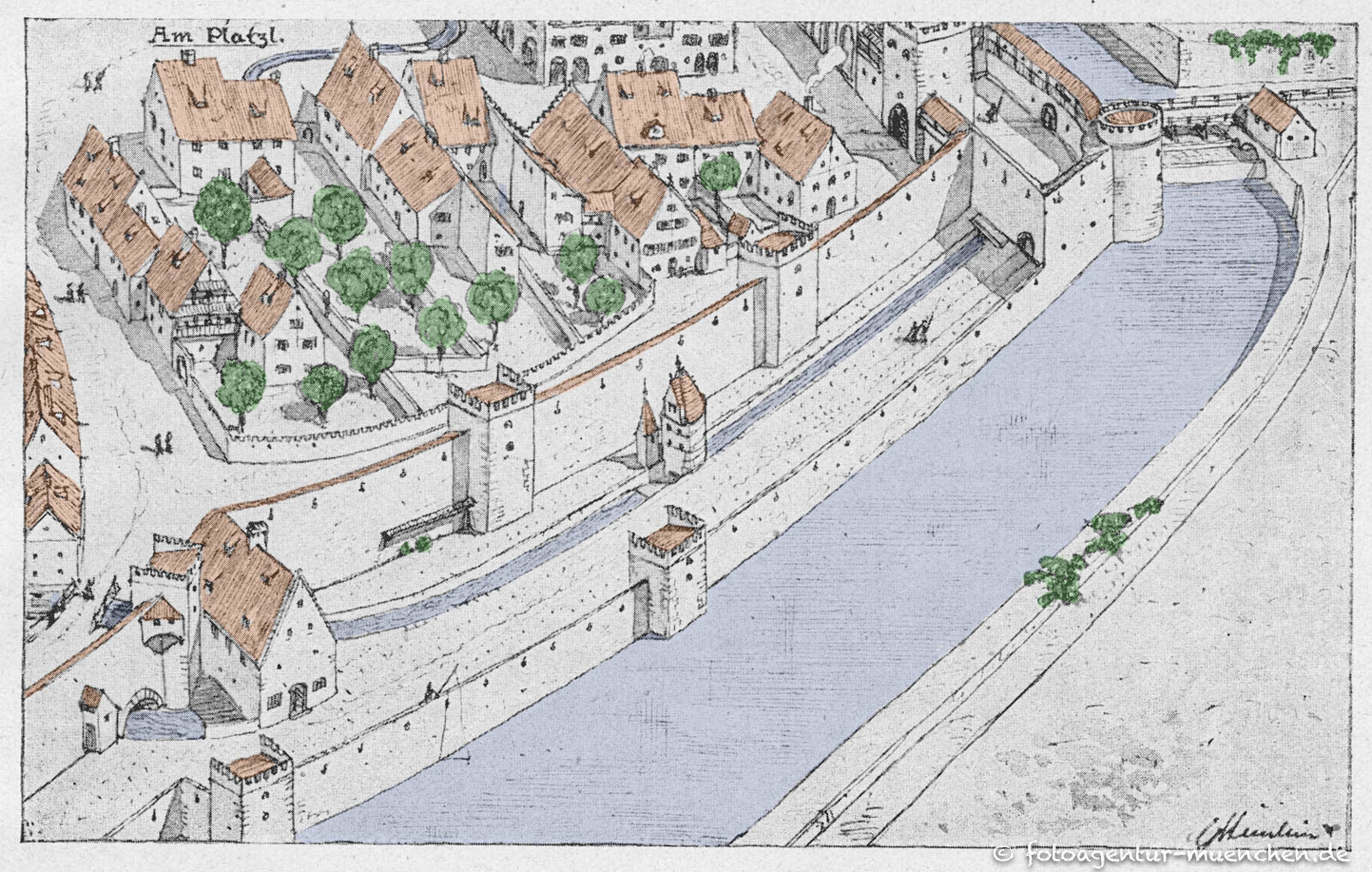 Stauwehr am Kosttor