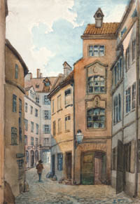 Das Thiereckgäßl zwischen Frauenplatz und Kaufingergasse