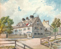 Der alte Floßwirt an der Mühlstraße