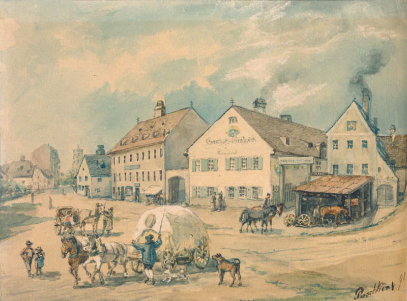 Der Gasthof »zum Großen Wirt« am Wienerplatz