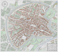 Steinlein Gustav - Stadtplan nach dem Sandtnerischen Stadtmodel