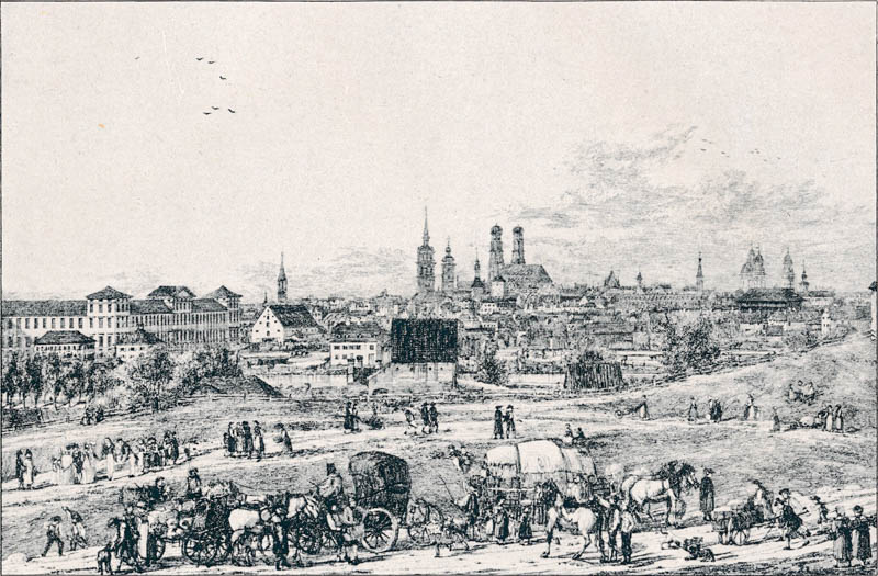 Stadtansicht München