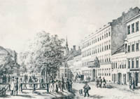 Podesta A. - Der Promenadeplatz um das Jahr 1840