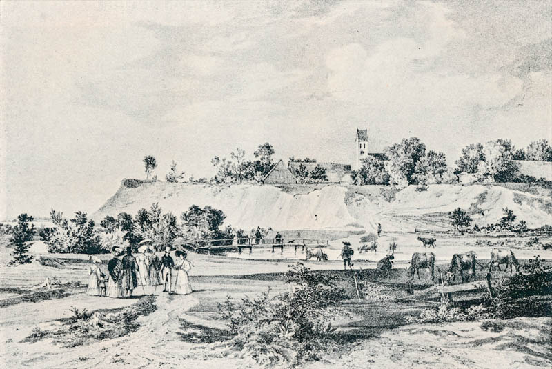 Blick auf Föhring von München
