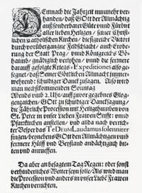 Aufruf zur „Prager Prozession“