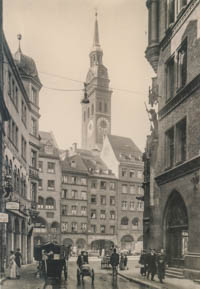 Blich durch die Dienerstraße