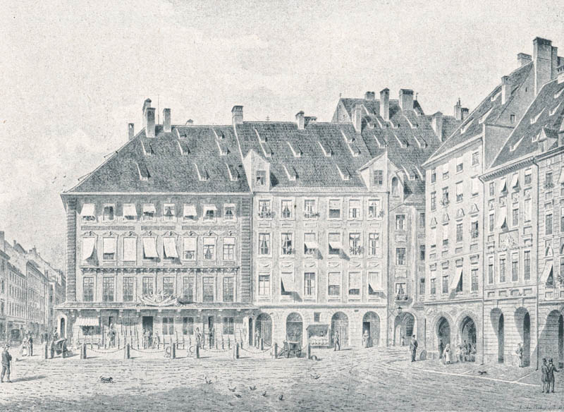 Die alte Hauptwache am Marienplatz