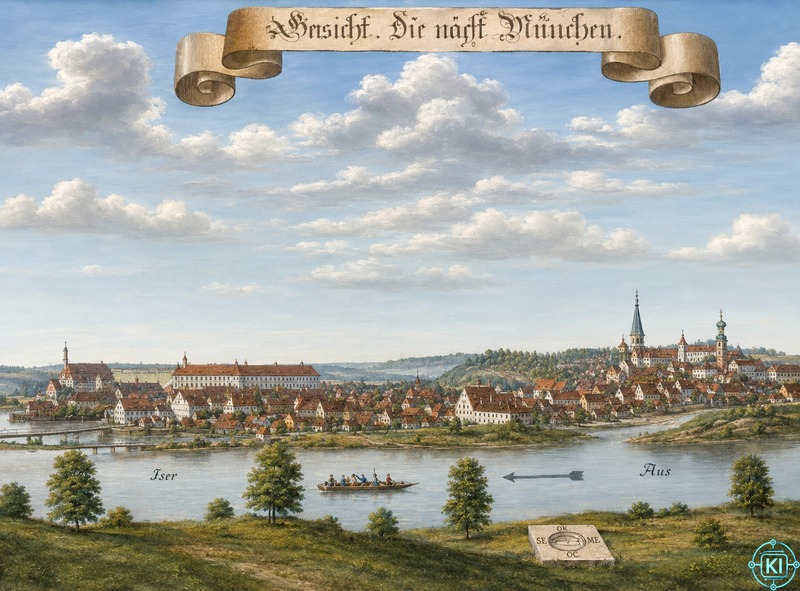 Die Au bei München 1702