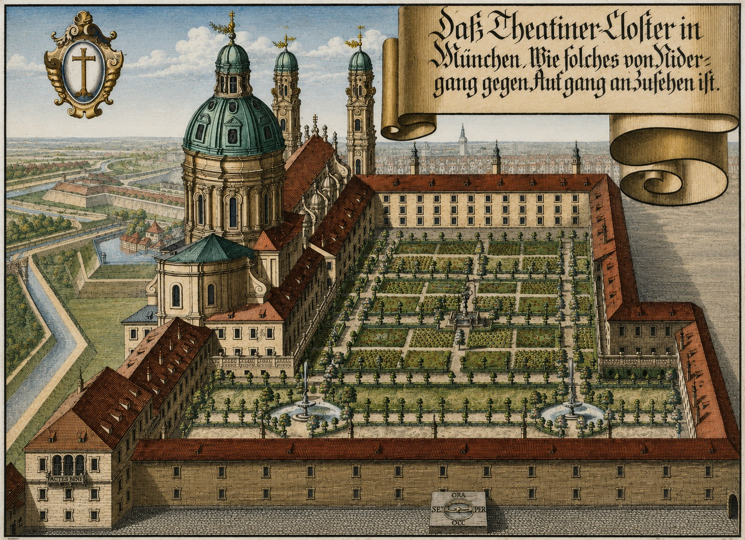 Das Innere der Frauenkirche mit dem Bennobogen