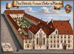 Wening K. - Das Bittrich-Kloster um 1690