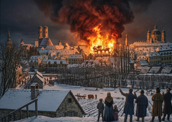 Brand des Hoftheaters