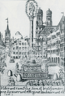 Unbekannt - Mariensäule