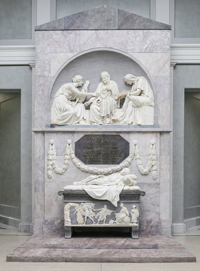 Schadow Gottfried  - Grabmal des Grafen Alexander von der Mark