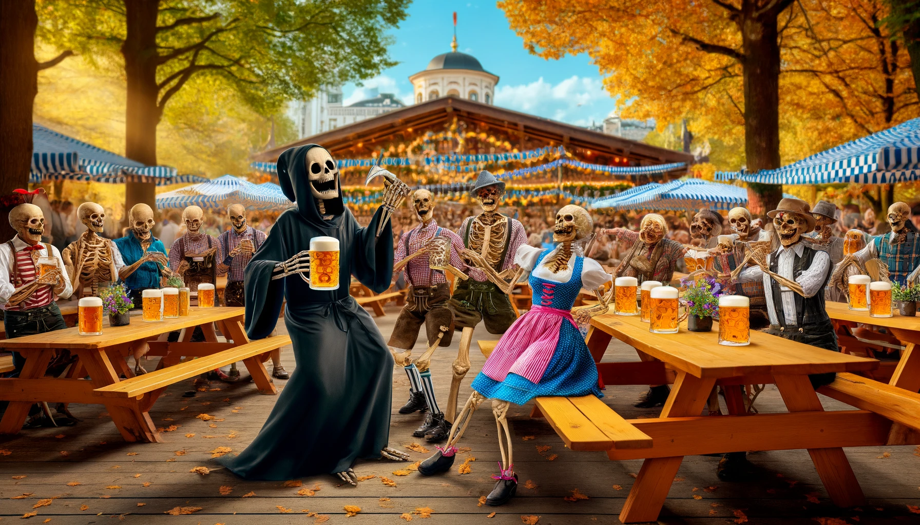 KI-Bilder: totentanz 06
