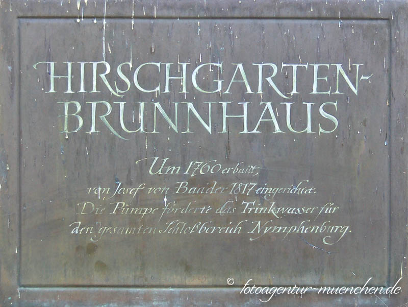 Hirschgarten-Brunnhaus – Denkmal/Kunstwerk in München