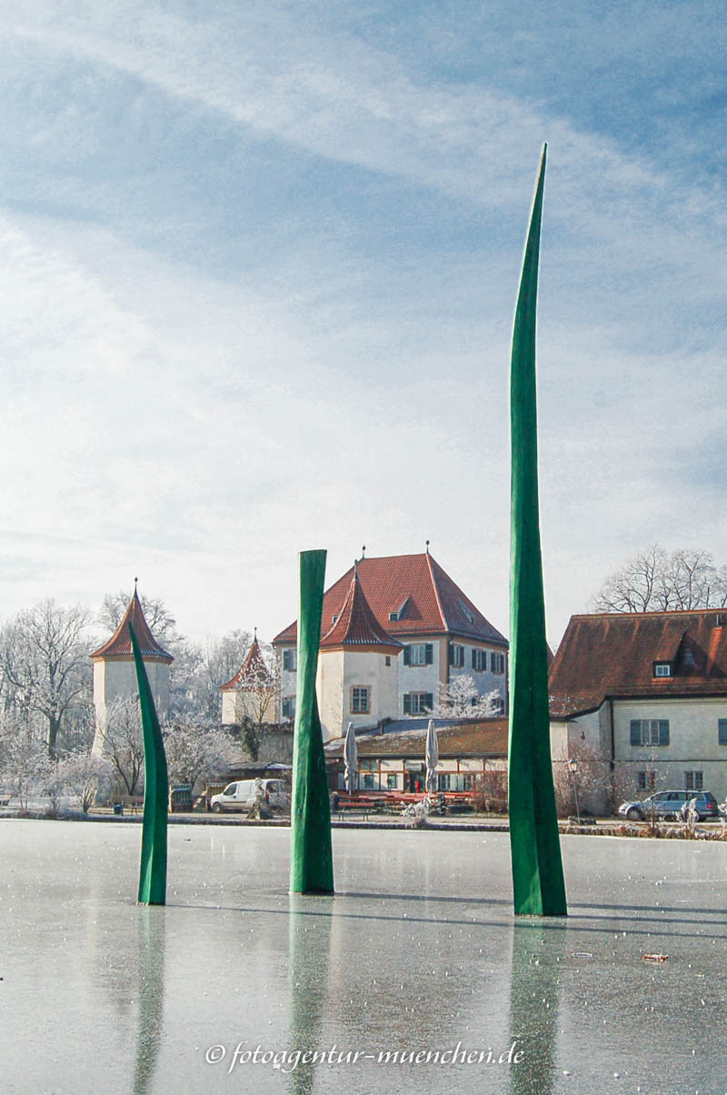 Drei sich aufrichtende Halme - Bigelmayr Hermann – Denkmal/Kunstwerk in München