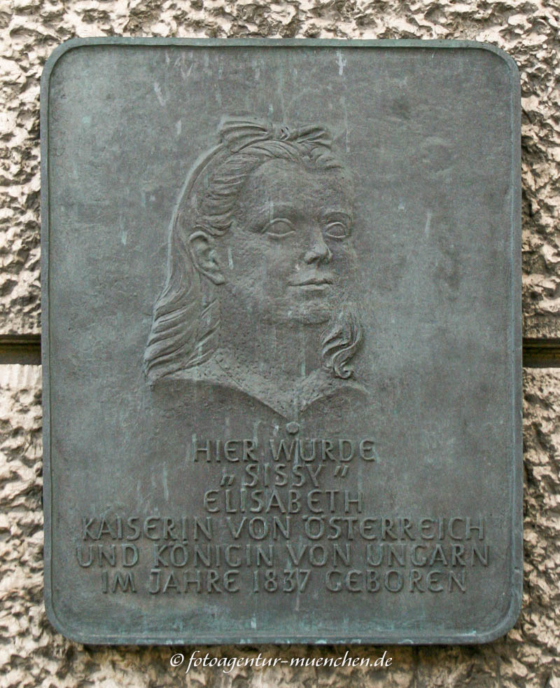 Gedenktafel für Sissy - Fromm Josef – Denkmal/Kunstwerk in München