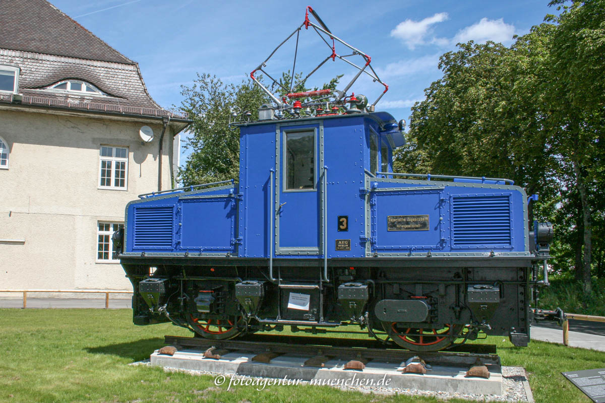 Tallokomotive Nr. 3 – Denkmal/Kunstwerk in München
