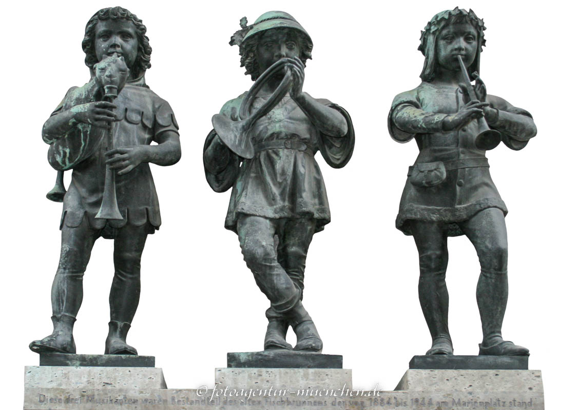 Fischbrunnen-Figuren 1865