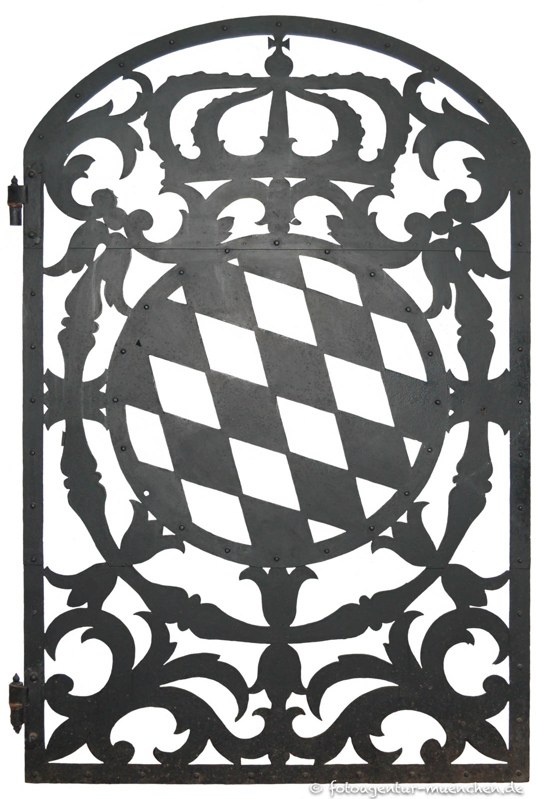 Metalltüre der Wittelsbacher Gruft