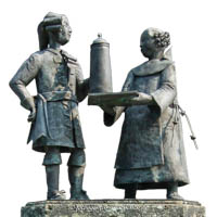 Paulaner-Brunnen 1984