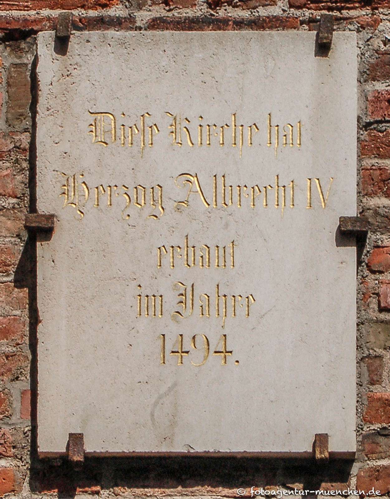 Gedenktafel - Salvatorkirche