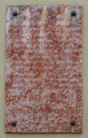 Gerhard Willhalm – Gedenktafel - Gunezrainer