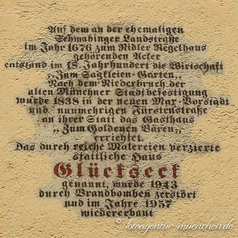 Glückseck – Denkmal/Kunstwerk in München