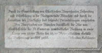 Gerhard Willhalm – Gedenktafel Isar
