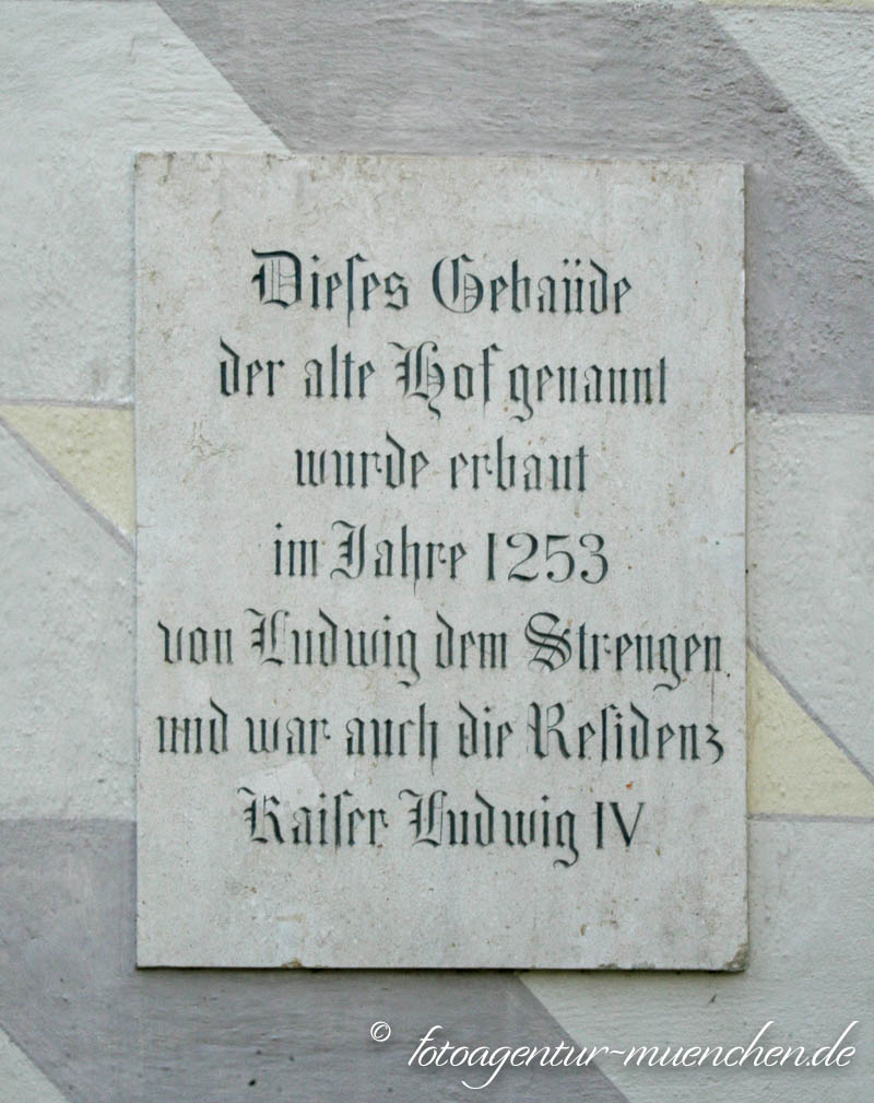 Alter Hof – Denkmal/Kunstwerk in München