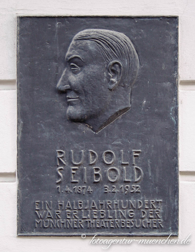 Gedenktafel - Rudolf Seibold - Wandinger Herman – Denkmal/Kunstwerk in München