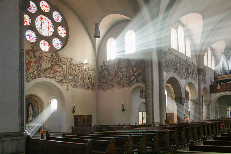 Innenraum Maria Schutz in Pasing
