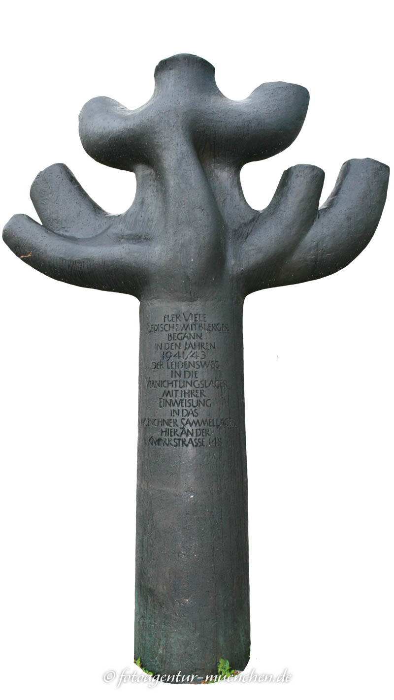 Mahnmal für das Milbertshofener Judenlager 1982